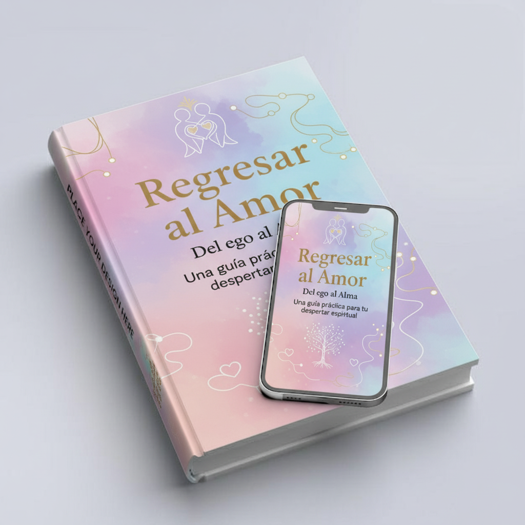 Regresar al Amor - ebook con celular (mockup)